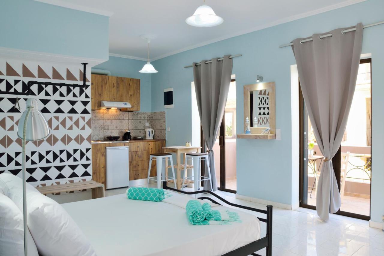 Katerina Apartments Kato Daratso Bagian luar foto