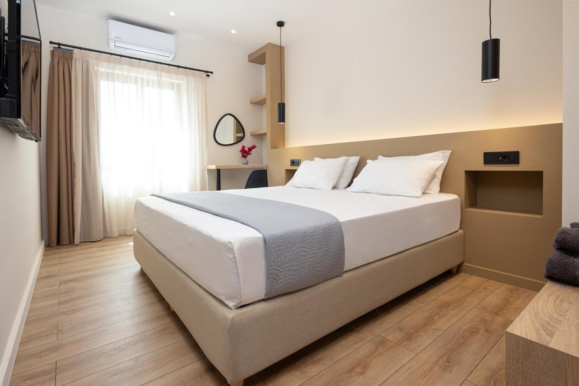 Katerina Apartments Kato Daratso Bagian luar foto