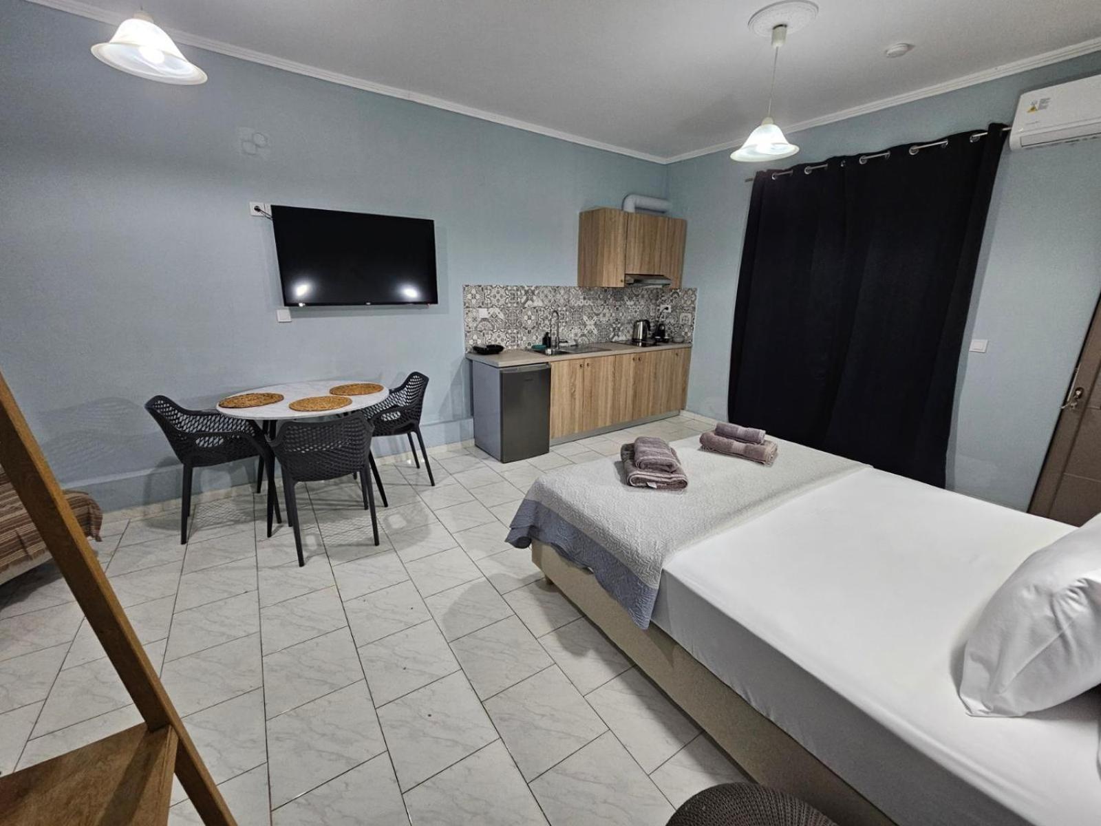 Katerina Apartments Kato Daratso Bagian luar foto