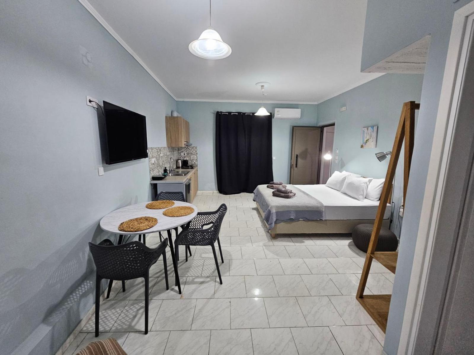 Katerina Apartments Kato Daratso Bagian luar foto