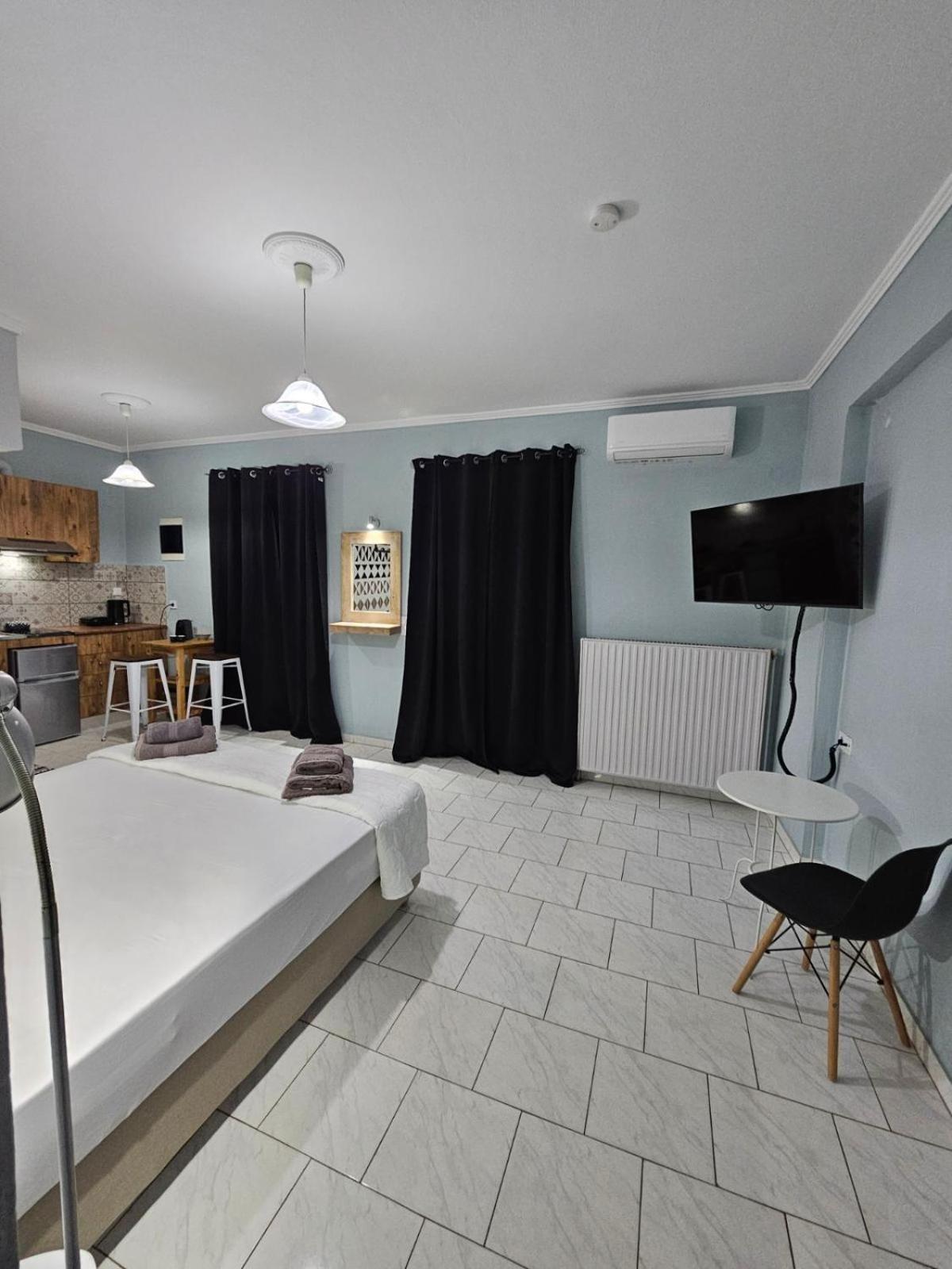 Katerina Apartments Kato Daratso Bagian luar foto